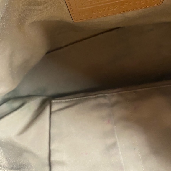 610Coach tan smooth leather #11516 (2017) PO - Picture 4 of 6